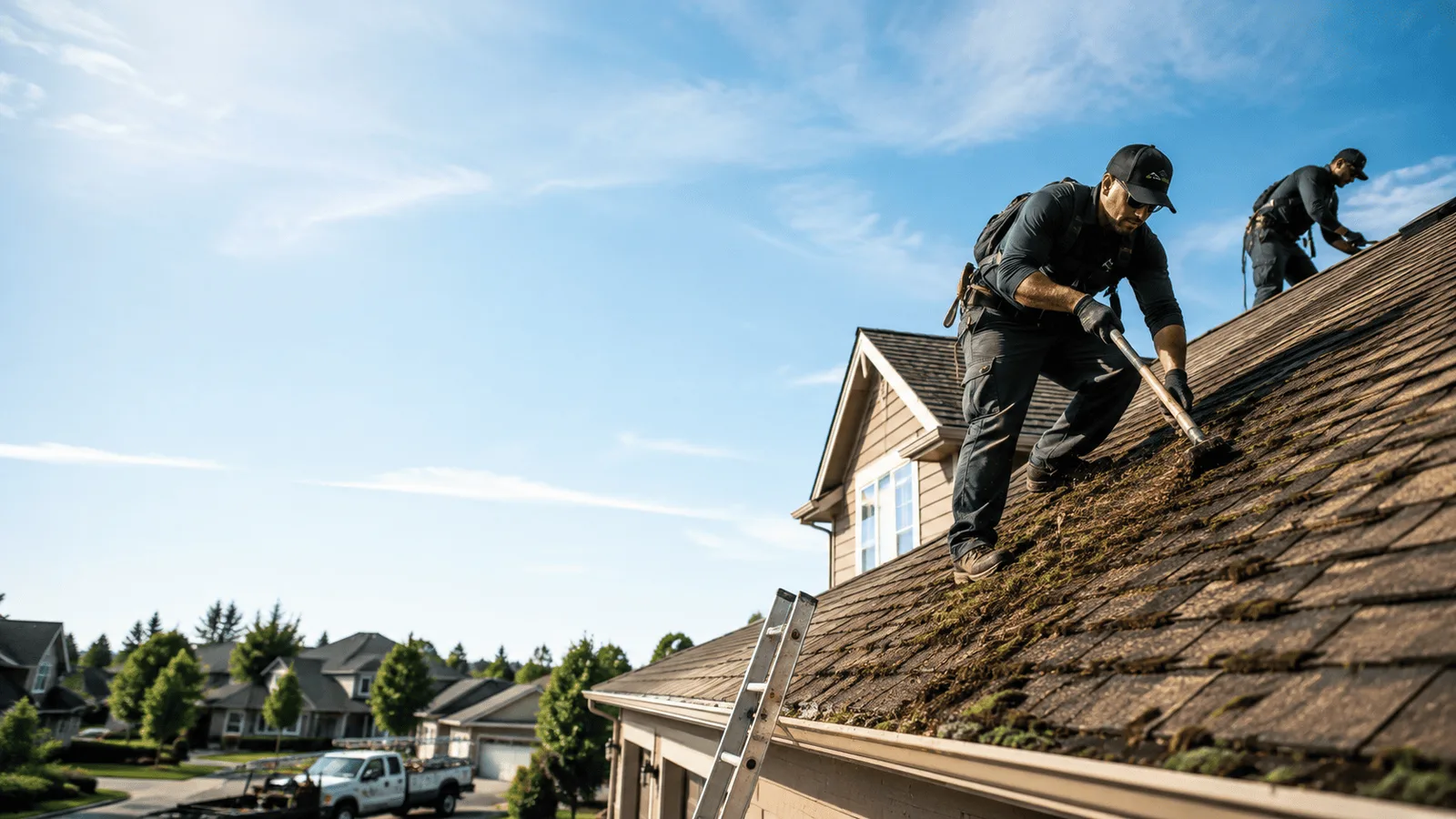 Roof Moss Removal in Urich, MO near me